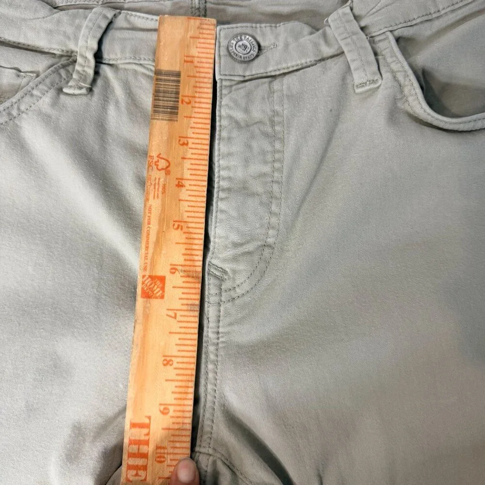 Mavi Jeans Zach Straight Leg Mens Khaki Pants Size 34/32 Cotton Blend